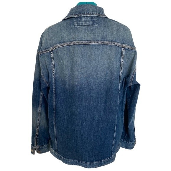 Express Womens Jean Jacket size Large - Picture 2 of 11